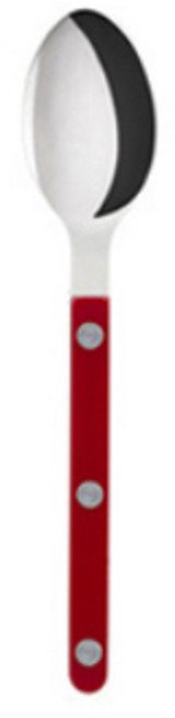 사브르 비스트로 샤이니 티스푼 15.5cm, 버건디, 1개