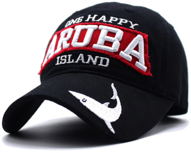 아루바 낚시 모자, 블랙