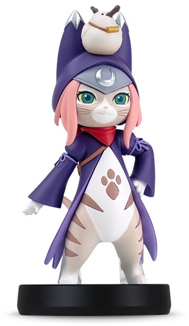 캡콤 몬스터헌터 스토리즈2 파멸의 날개 amiibo 츠키노 캐릭터 피규어, 1개