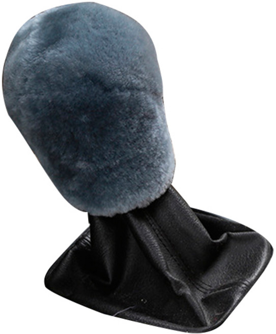 카몽 차량용 양모 기어커버, 사파이어 블루, 1개