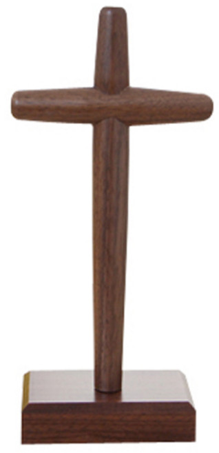 원목 탁상 십자가 1, 1개