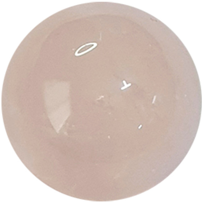 로즈쿼츠 괄사, 1개, 구슬(BR4-4)