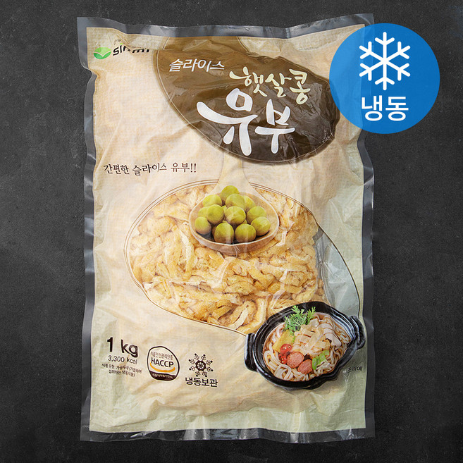 신미 햇살콩 유부 (냉동), 1kg, 1개