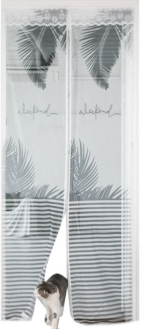 베베데코 프리미엄 일체형 자석모기장 모노위켄드, 블랙