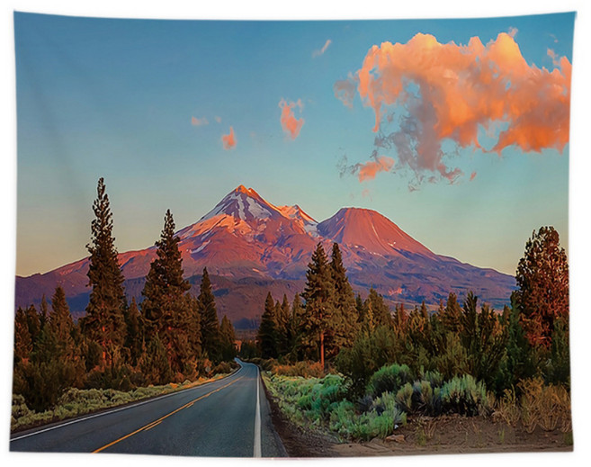 트렌디큐브 풍경 패브릭 포스터, 도로