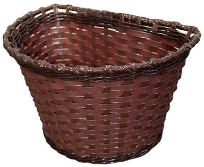 조코 다용도 자전거 바구니, 브라운, 1개