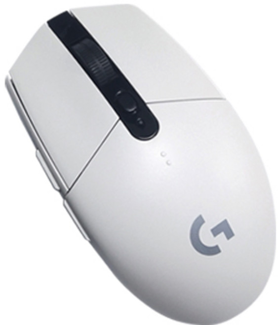 로지텍 LIGHTSPEED 무선 게이밍 마우스, G304, 화이트