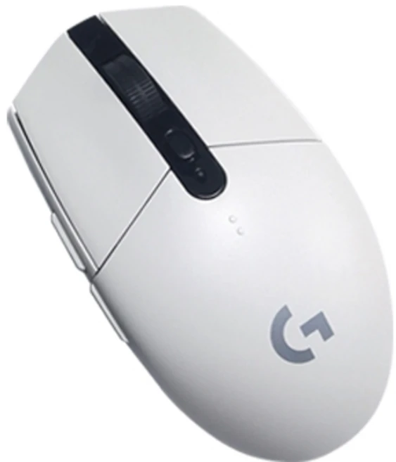 로지텍 LIGHTSPEED 무선 게이밍 마우스, G304, 화이트 - 쿠팡