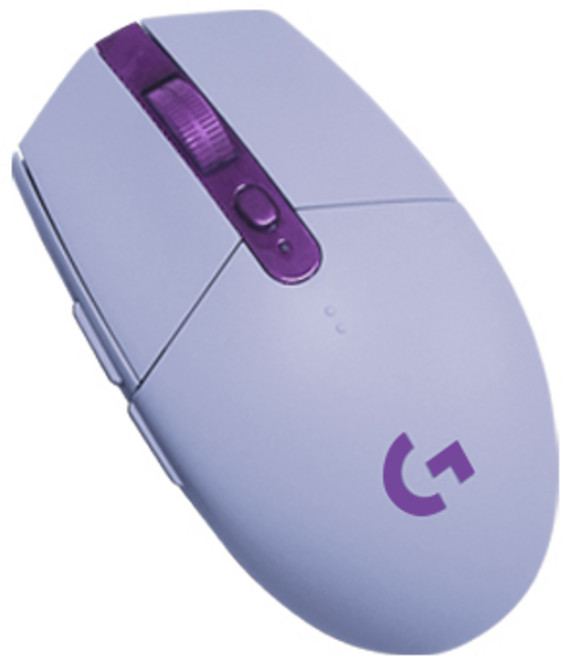 로지텍 LIGHTSPEED 무선 게이밍 마우스 M-R0071, G304, 라일락
