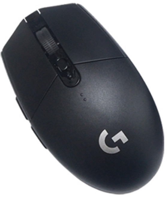 로지텍 LIGHTSPEED 무선 게이밍 마우스, G304, 블랙