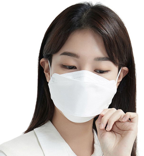 neulpuleun 황사 방역 마스크 중형 KF80, 1개입, 50개, 화이트