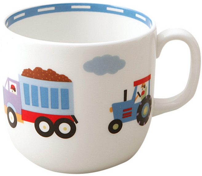 ZEN 뛰뛰빵빵 머그, 혼합색상, 1개