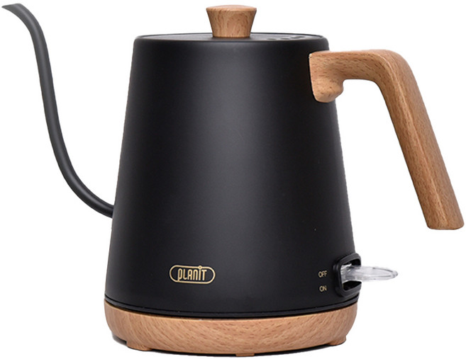 플랜잇 전기 무선 주전자 지니 노르딕 포트 블랙, 단품, 0.8L, 1개