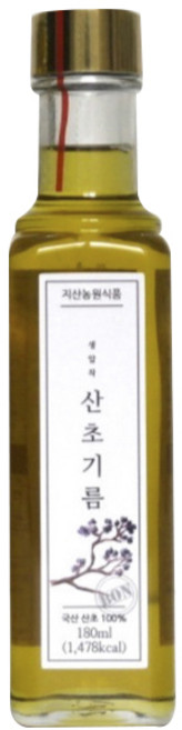 생압착 산초기름, 180ml, 1개