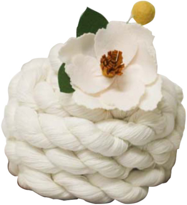 파티렐라 명주실 돌상소품, 혼합색상, 1개