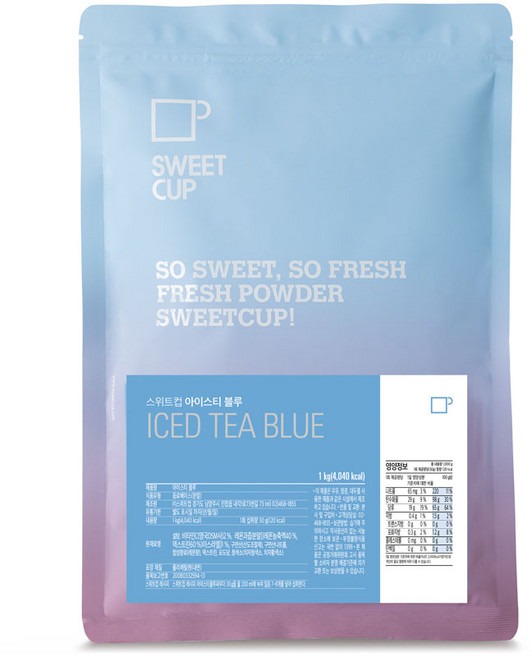 스위트컵 아이스티 블루, 1kg, 1개입, 1개