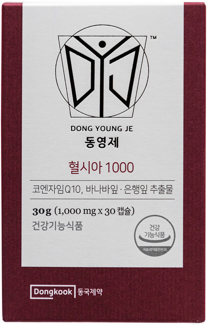 동국제약 동영제 혈시아 1000, 1개, 30정