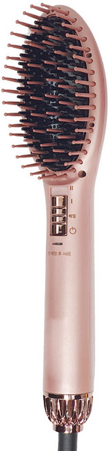 르꽁뜨바이헤어 펌브러쉬 열과바람 일명 속볼륨고데기, 로즈골드, SSK-001HI