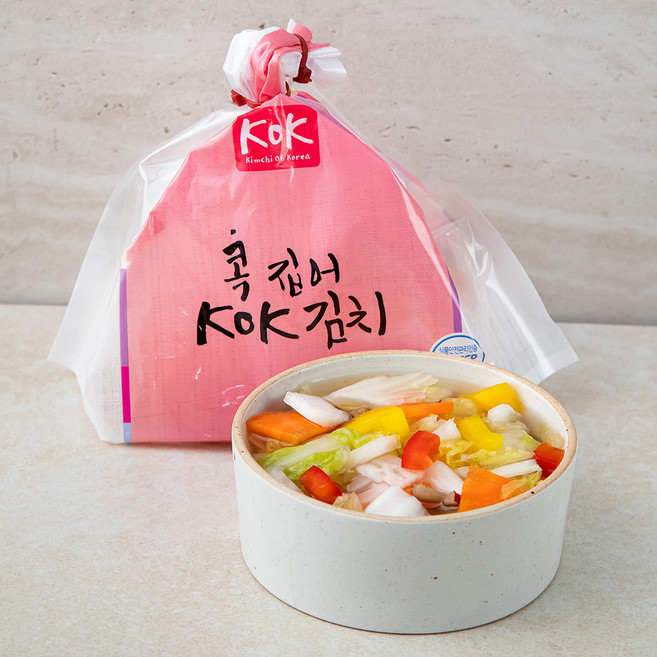 콕집어콕 아기 야채 백김치, 600g, 1개