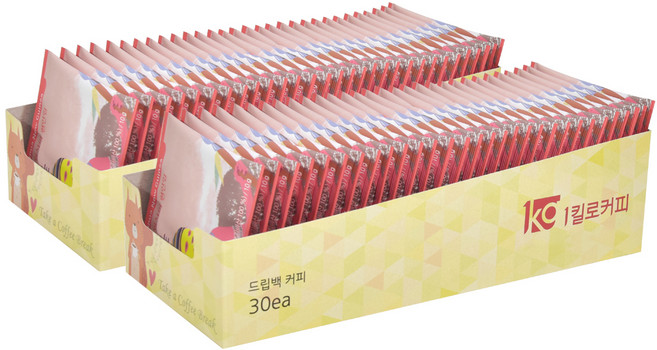 1킬로커피 원시의 편안함 드립백커피, 10g, 1개입, 60개