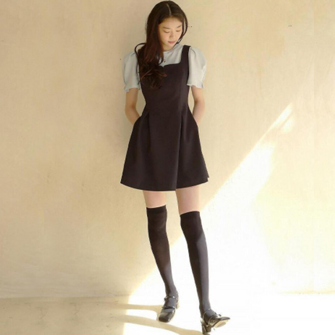 플로움 Rose Vine Bustier Dress Mini