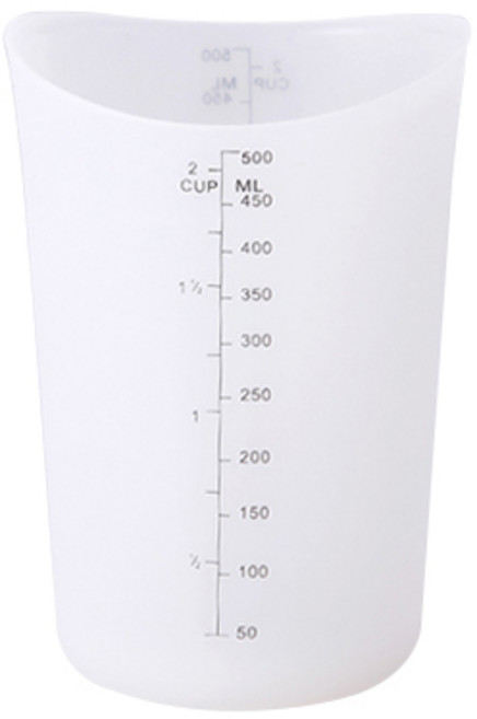 네오플램 실리콘 계량컵, 500ml, 1개