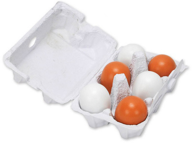 VIGA 모형 계란 블록 6p, 혼합색상, 1세트