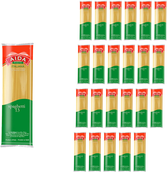 청정원 AIDA 스파게티면, 500g, 24개