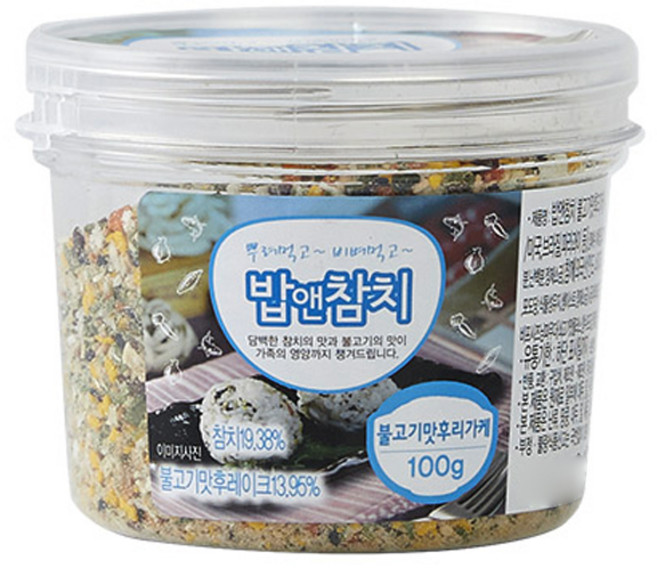 도들샘 밥앤참치 불고기맛 후리가케, 100g, 1개