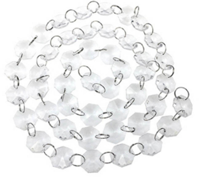 대한 DIY 비즈 커튼 팔각 크리스탈