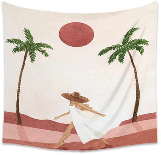 오저씨 감성 화분 페브릭 포스터 MLD202, 혼합색상