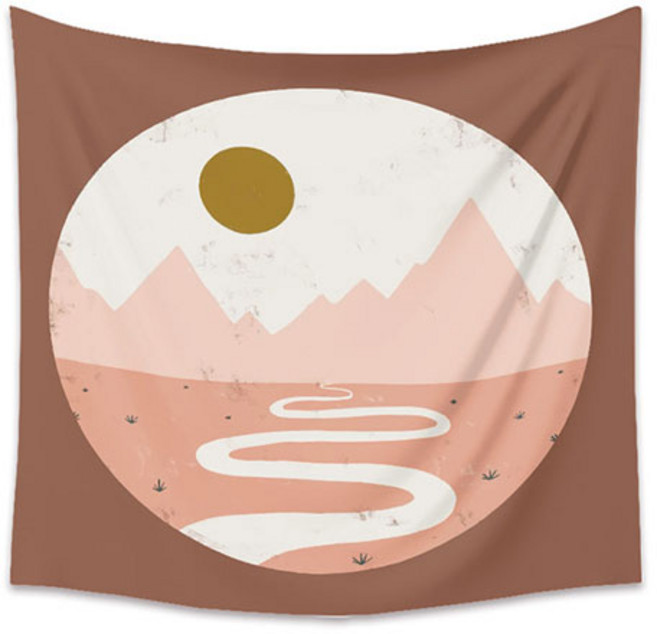 오저씨 감성 화분 페브릭 포스터 MLD219, 혼합색상