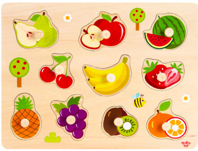투키토이 과일꼭지 퍼즐, 1개, 10피스