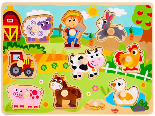 투키토이 농장꼭지 퍼즐, 혼합색상