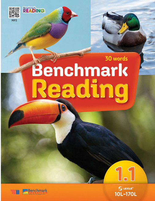 Benchmark Reading 1.1 교재 + 워크북 + QR MP3 음원, YBM