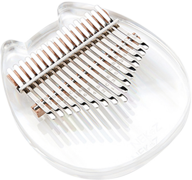 NEKoZ 壓克力板式卡林巴琴 17A + 專用硬殼包, 1組