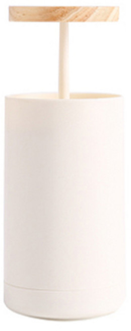 푸시 리빙 이쑤시개 홀더, 화이트, 1개