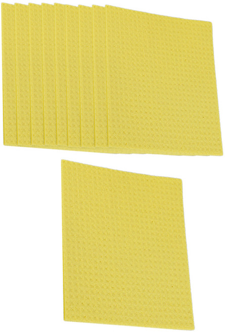 오제 펄프 부직포 행주 노랑, 10개