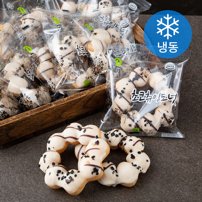 디엔비 초코츄잉 도넛 (냉동), 55g, 1개입, 30개