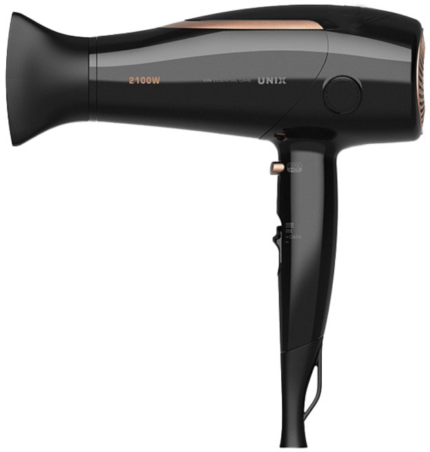 유닉스 이온 에센셜 드라이어 2100W, 블랙, UN-A1579N