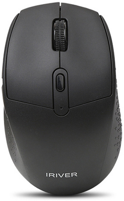 아이리버 2.4GHz 블루투스 무소음 버티컬 마우스, EQWEAR-MVM7, Black