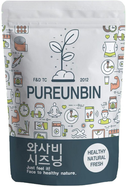 푸른빈 와사비 시즈닝 가루 분말, 500g, 1개