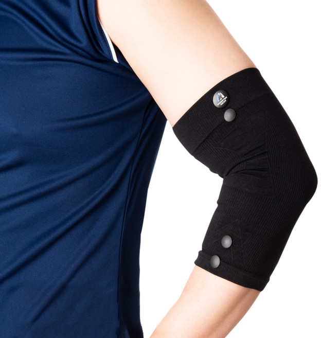 몬스터기어 팔꿈치 보호대 블랙, 1개