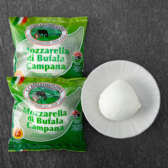 라콘타디나 모짜렐라 디버팔로 캄파나, 125g, 1개입, 2개