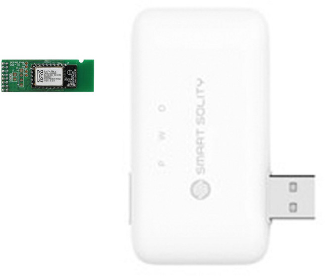 웰콤 스마트 솔리티 블루투스 모듈 BL-100 + 스마트브릿지 GW-100 세트, 혼합색상, 1세트