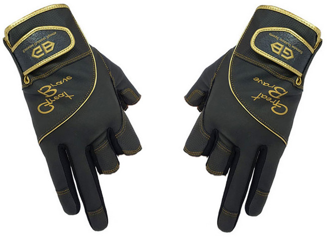 지비마일드 뉴 그리트 글러브 3컷 GB-F1001, 골드