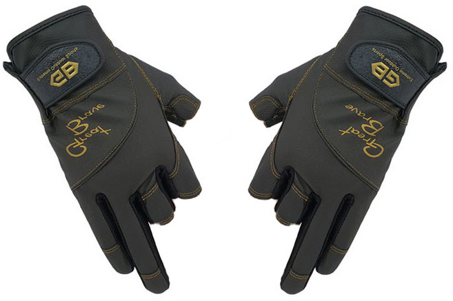 지비마일드 뉴 그리트 글러브 3컷 GB-F1001, 블랙
