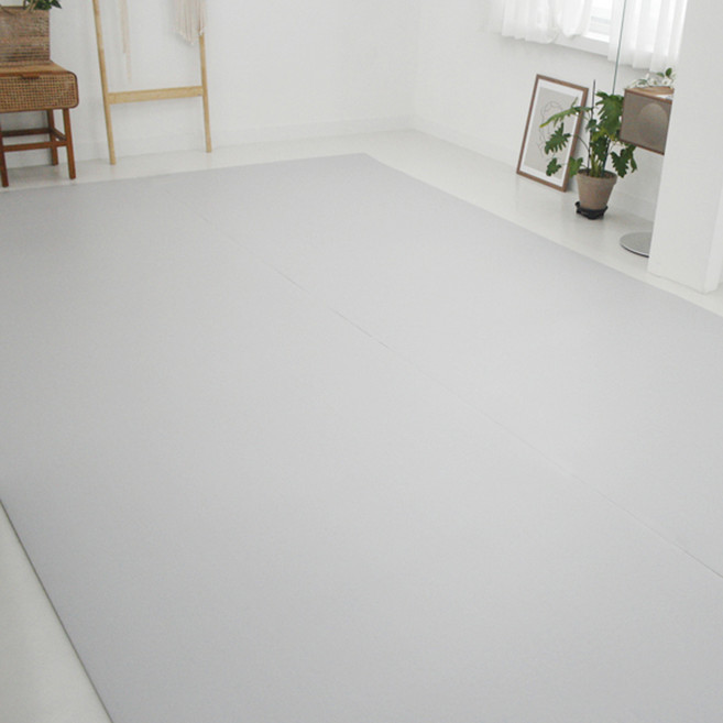 티지오매트 우다다 PVC 롤 매트, 그레이 모던