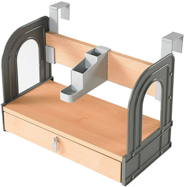 파란들 헬로 400 서랍형 파티션 책꽂이, 그레이