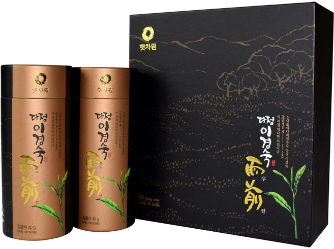 햇차원 하동 우전 녹차, 40g, 2개입, 1개